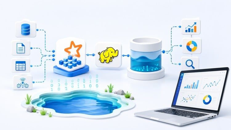 Big Data Engineering Mastery: Spark, Hadoop &amp; Data Lakes