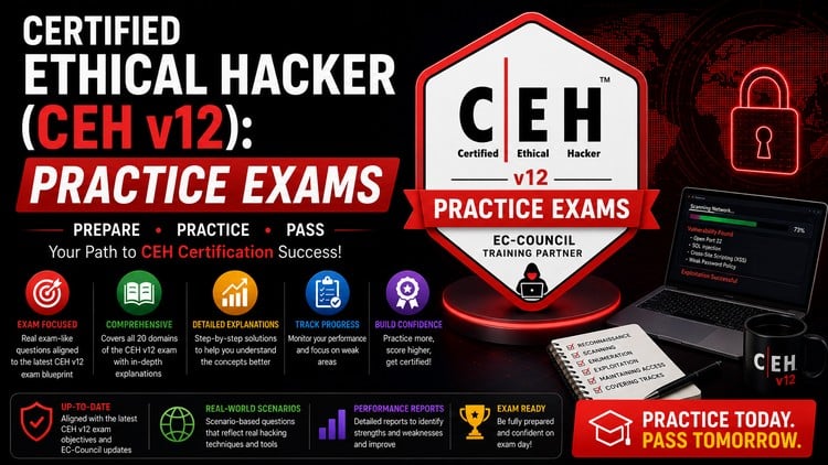 Certified Ethical Hacker (CEH v12): Practice Exams
