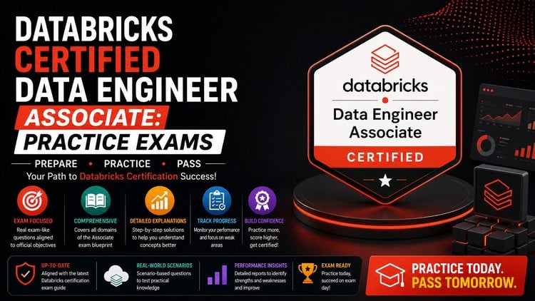 Databricks Certified Data Engineer Associate: Practice Exams