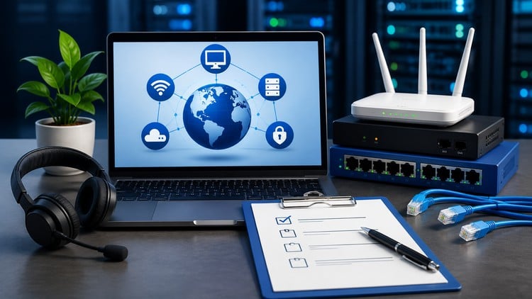 IT Support &amp; Networking Fundamentals: Practice Tests