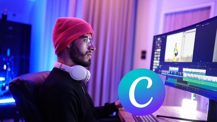 Multitrack Video Editing Using Canva