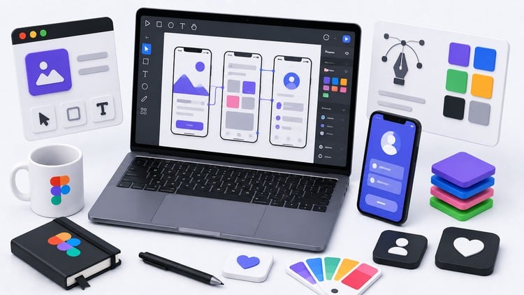 UI/UX Design &amp; Figma Mastery: Product Design Tests